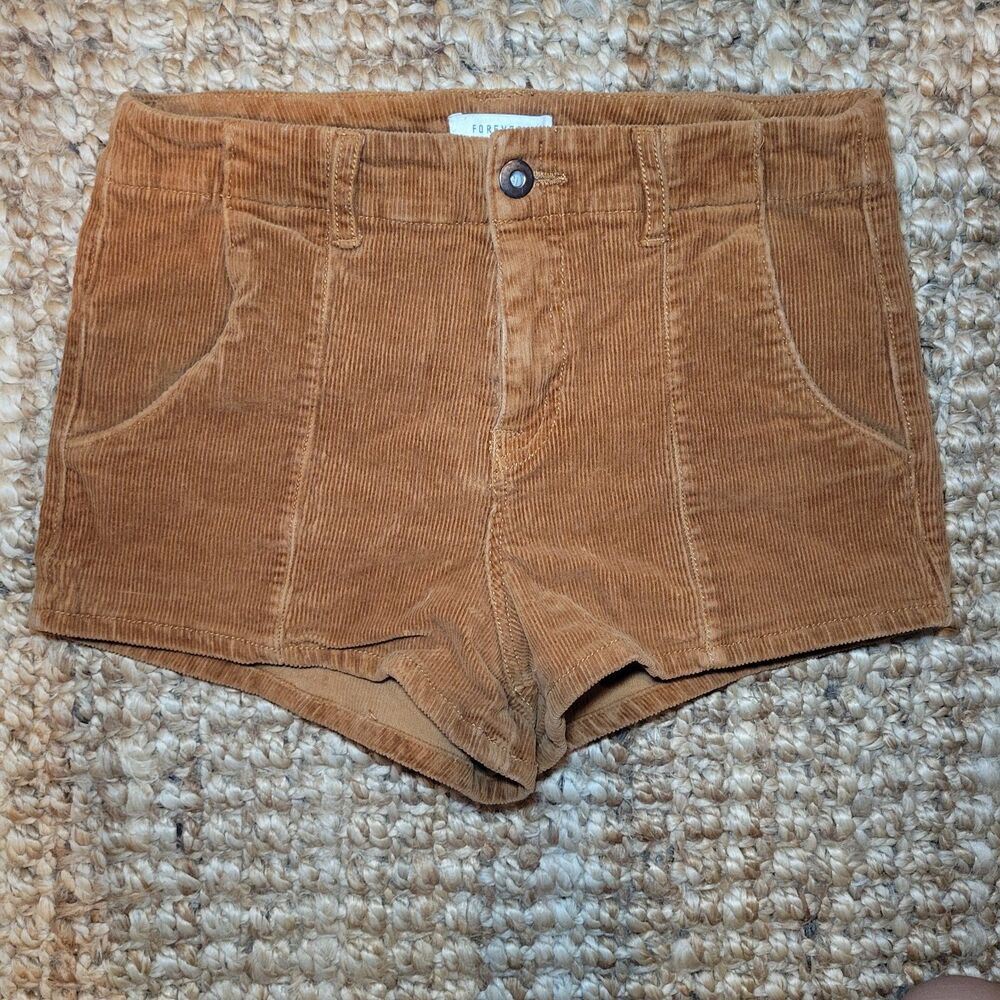 Corduroy Vintage OP Style Shorts Stretch Oahu 2” Shorts Rust Brown Surf Skate 25